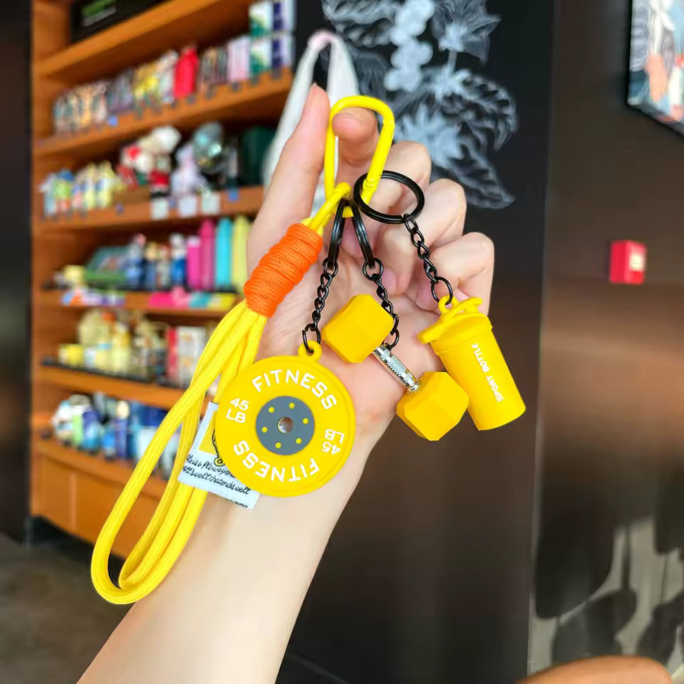 Llavero Fitness Pro™ – Accesorios de Gimnasio